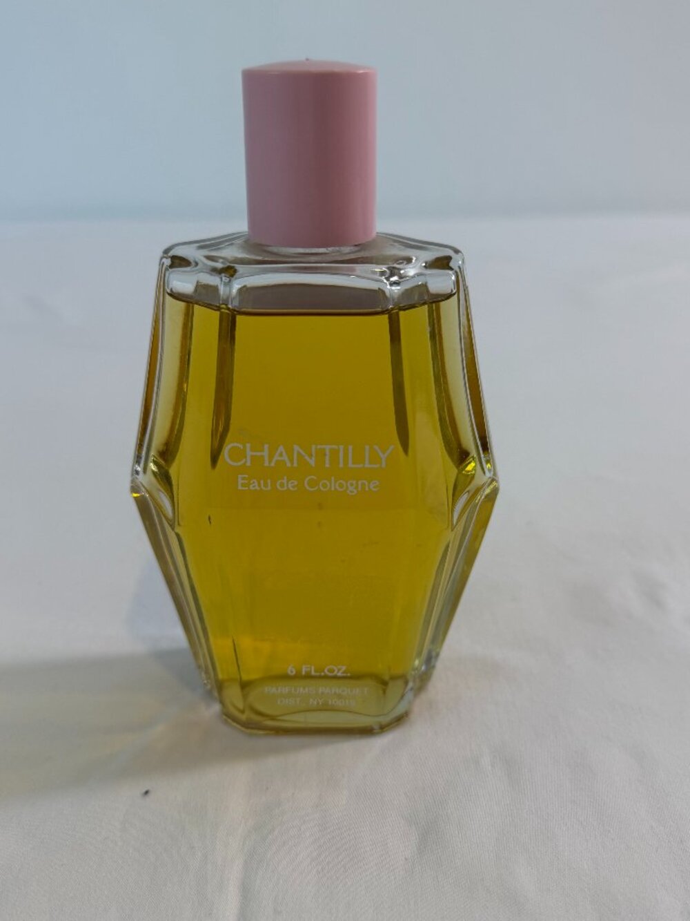 Vintage Original Chantilly Eau de Cologne 6 oz Splash Parfums Parquet 1970s-80s